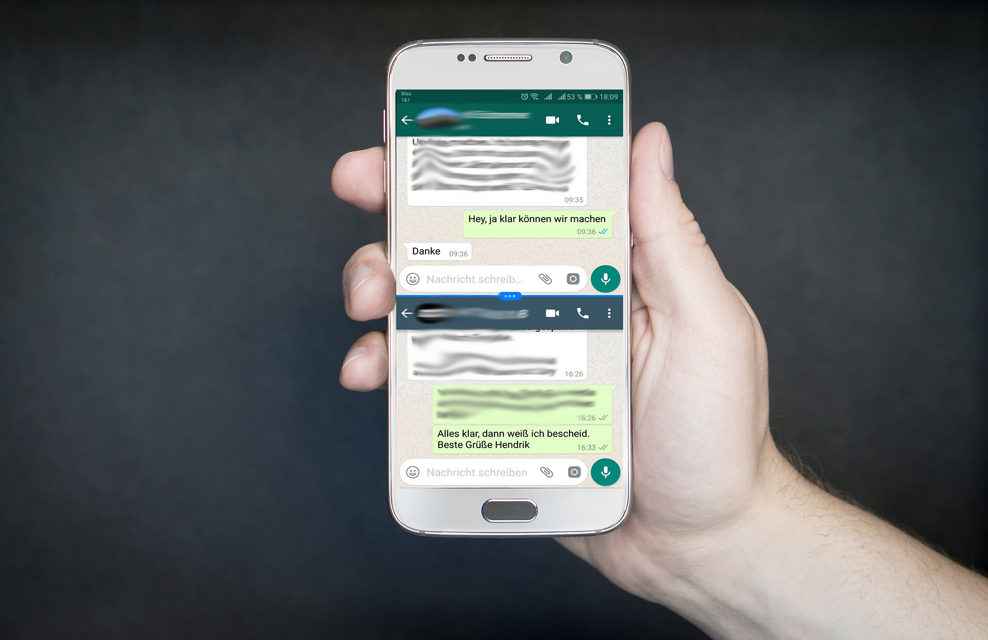 WhatsApp Zwei Rufnummern auf einem Handy nutzen Tech