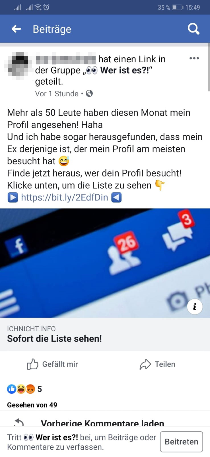 Facebook Wer Hat Mein Profil Besucht