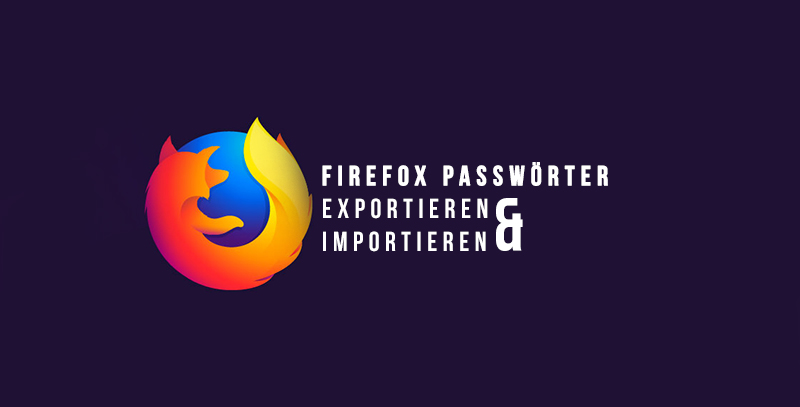 Firefox Passwörter Exportieren Keepass