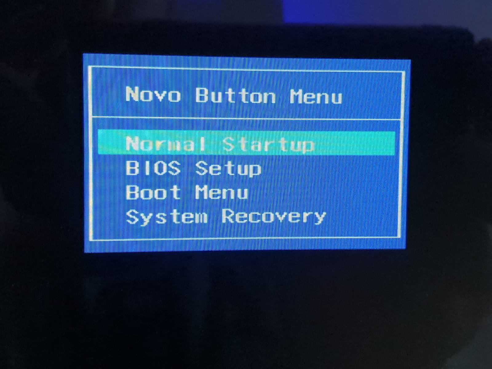 Lenovo Notebook BootMenü starten NOVOTaste TechAktuell