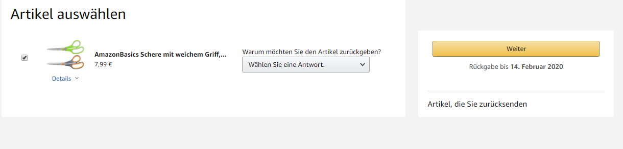 Amazon Rücksendung: So schicken Sie Waren zurück - Tech-Aktuell