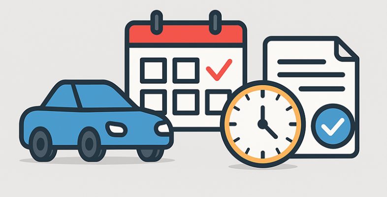 Wie lange TÜV überziehen