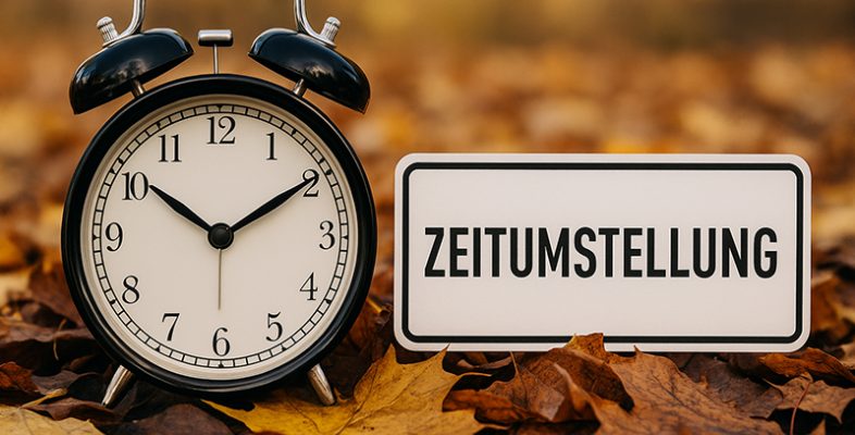Zeitumstellung 2025 - Winterzeit 2025