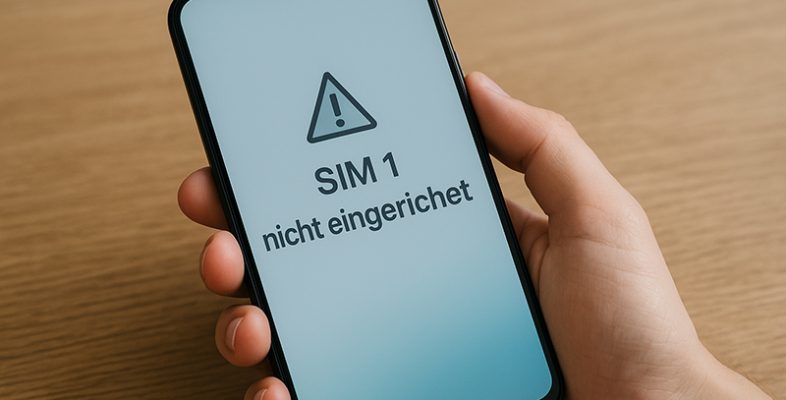 SIM1 nicht eingerichtet
