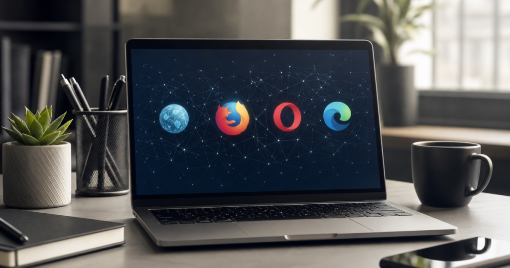 Browser ohne WebKit Engine – passendes Bild zum Ratgeber